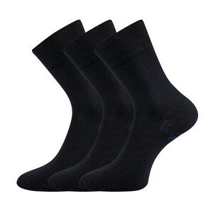 3PACK ponožky Lonka tmavě modré (Bioban) 43-46