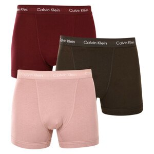 3PACK pánské boxerky Calvin Klein vícebarevné (U2662G-BOG) XL