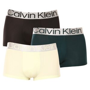 3PACK pánské boxerky Calvin Klein vícebarevné (NB3074A-C7U) M