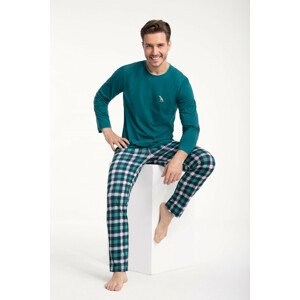 Pánské pyžamo 800 zelená XL