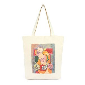 Art Of Polo Bag Tr22104-1 Light Beige/Multicolour Vhodné pro formát A4