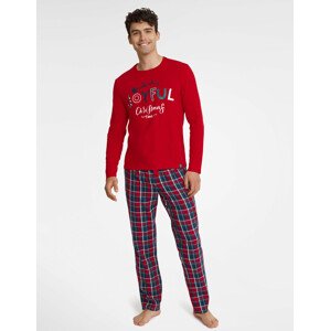 Pyžamo Glance 40950-33X Červená - Henderson XL
