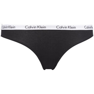 Dámské kalhotky Bikini Briefs Carousel 0000D1618E001 černá - Calvin Klein XS