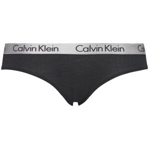 Dámské kalhotky Bikini Briefs Radiant Cotton 000QD3540E001 černá - Calvin Klein XS