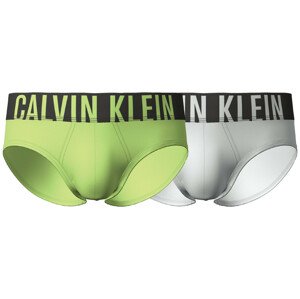 Pánské spodní prádlo HIP BRIEF 2PK 000NB2601AC2D - Calvin Klein XL
