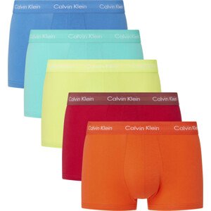 Pánské spodní prádlo LOW RISE TRUNK 5PK 000NB3181ABNG - Calvin Klein 2XL