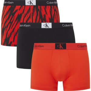 Pánské spodní prádlo TRUNK 3PK 000NB3528ADRM - Calvin Klein XS
