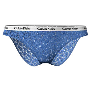 Dámské kalhotky Bikini Briefs Carousel 000QD3860EC45 modrá - Calvin Klein S