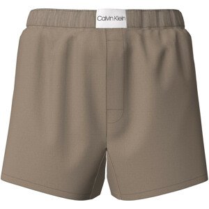 Dámské pyžamové šortky Pyjama Shorts Pure Cotton 000QS6892E8HS šedá - Calvin Klein S