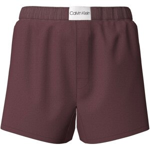 Dámské pyžamové šortky Pyjama Shorts Pure Cotton 000QS6892EVLP tmavě růžová - Calvin Klein S