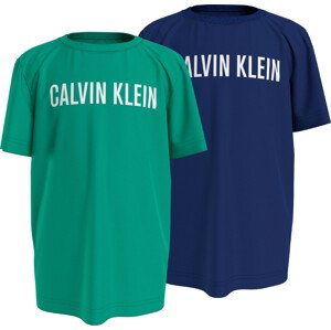 Chlapecké tričko 2 Pack Boys T-Shirts Intense Power B70B7004310T0 petrolejová/modrá - Calvin Klein 10-12