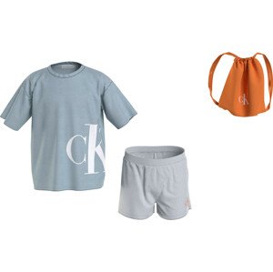 Spodní prádlo Dětské pyžamo PJ SET (WEEKEND PACK) KK0KK000900UA - Calvin Klein 8-10