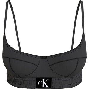 Dámské topy DEMI BRALETTE KW0KW01976BEH - Calvin Klein XL