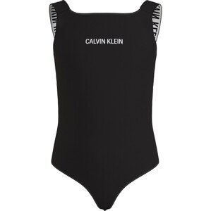 Dívčí jednodílné plavky KY0KY00032BEH - Calvin Klein 12-14