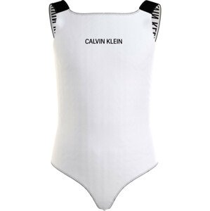Dívčí jednodílné plavky KY0KY00032YCD - Calvin Klein 12-14