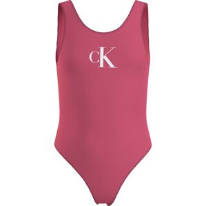 Dívčí jednodílné plavky KY0KY00033XI1 - Calvin Klein 8-10