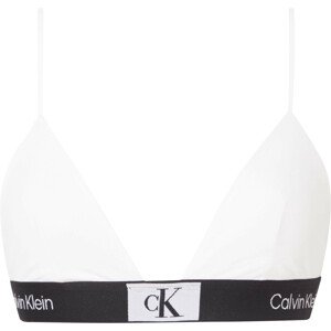 Dámská podprsenka Triangle Bra CK96 000QF7217E100 bílá - Calvin Klein XS