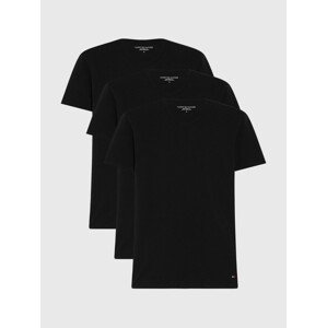 Pánské tričko 3 PACK V-NECK COTTON T-SHIRTS 2S87903767990 černá - Tommy Hilfiger SM