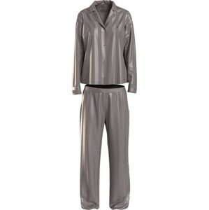 Dámské pyžamo LS PAJAMA SET M&S UW0UW05002GUP - Tommy Hilfiger XL