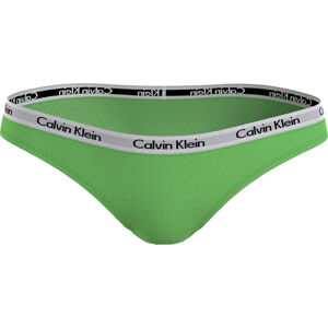 Dámské kalhotky Bikini Briefs Carousel 0000D1618EFUE zelená - Calvin Klein S
