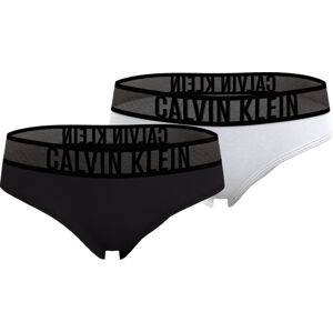 Dívčí kalhotky 2 Pack Girls Bikini Briefs Intense Power G80G8006580SB bílá/černá - Calvin Klein 8-10
