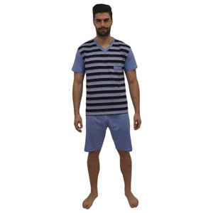 Pánské pyžamo Foltýn modré (FPK12) XL