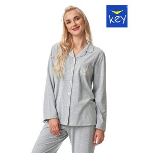 Dámské pyžamo LNS 266 B23 šedá XL