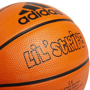Mini Basketball Lil Strip HM4973 - Adidas oranžová - potisk 3