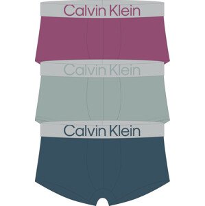 Pánské spodní prádlo TRUNK 3PK 000NB3130AC7Y - Calvin Klein S