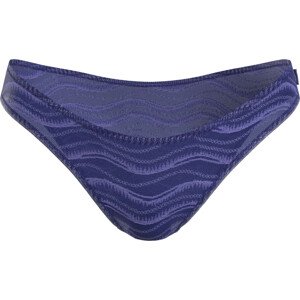 Dámské kalhotky Lace Bikini Briefs 000QD3972EFPT modrá - Calvin Klein XS