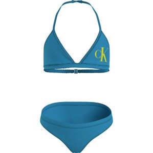 Dívčí plavky TRIANGLE BIKINI SET KY0KY00028CVZ - Calvin Klein 8-10