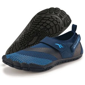 Plavecká obuv Agama tm. modrá-černá - AQUA SPEED 42