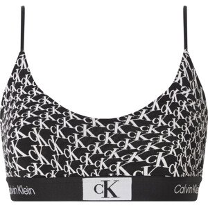 Spodní prádlo Dámské podprsenky UNLINED BRALETTE 000QF7216EACR - Calvin Klein XS