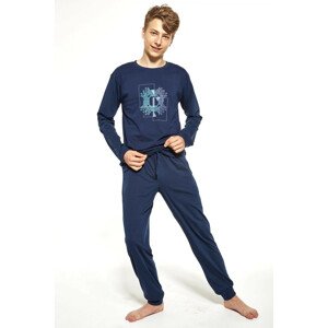 Chlapecké pyžamo 998/42 Chip - CORNETTE tmavě modrá 176/M