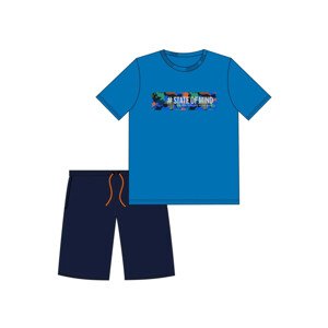 Chlapecké pyžamo 500/38 State of mind - CORNETTE Modrá 176/L