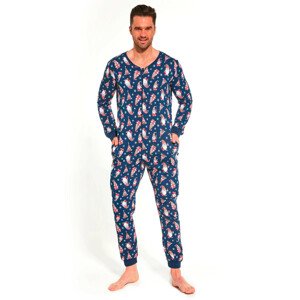Pánské pyžamo 196/208 Gnomes2 - CORNETTE džínová XL