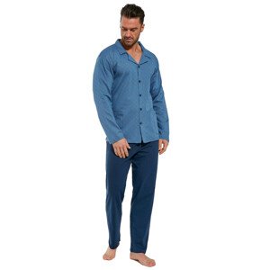 Pánské pyžamo 114/61 plus - CORNETTE tmavě modrá 4XL