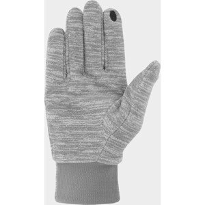 Fleecové rukavice 4F H4Z21-REU002 šedé Šedá M
