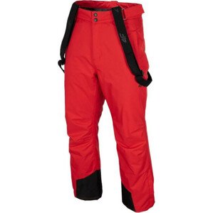 Pánské lyžařské kalhoty 4F H4Z22-SPMN001 červené Červená 3XL