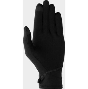 Unisex rukavice 4F H4Z22-REU009 černé Černá M