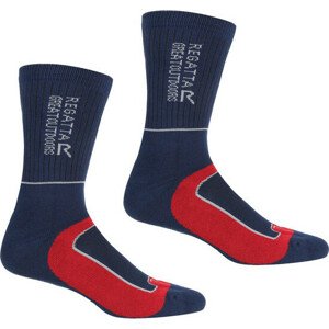 Pánské ponožky Regatta RMH046 Samaris2SeasonSck FY7 modré Modrá 43-47