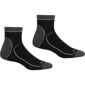 Pánské ponožky Regatta RMH044 Samaris TrailSock 599 černé Černá 6-8