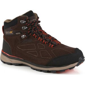 Pánské trekingové boty Regatta RMF575-UW4 hnědé Hnědá 44