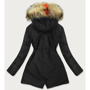 Černá dámská zimní bunda (2010-1) černá XXL (44)