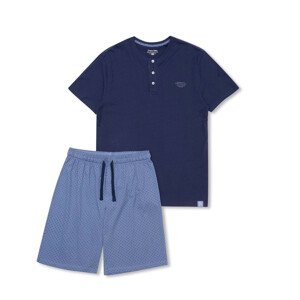 Pánské pyžamo 40665 Widget - HENDERSON tmavě modrá XXL