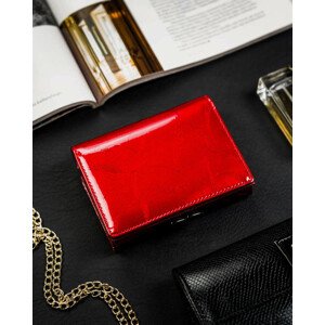 Dámské peněženky [DH] Dámská kožená peněženka 15 09 LPC R červená univerzita