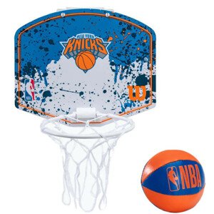Mini basketbalová deska Wilson NBA Team New York Knicks Mini Hoop WTBA1302NYK jedna velikost