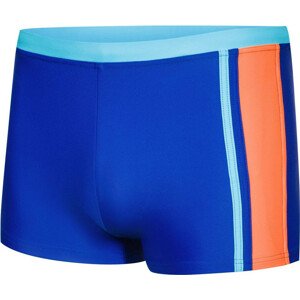 AQUA SPEED Plavecké šortky Max Blue/Orange Pattern 24 152