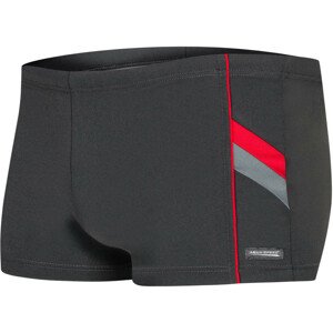 AQUA SPEED Plavecké šortky Ricardo Grey/Red Pattern 03 XL