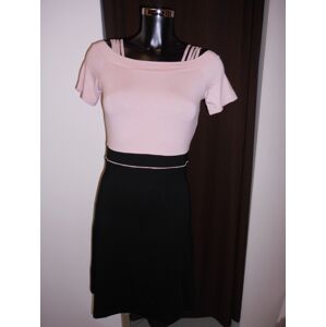 Dámské šaty Alania šat KR 0532J SW - Favab černo-růžová XL